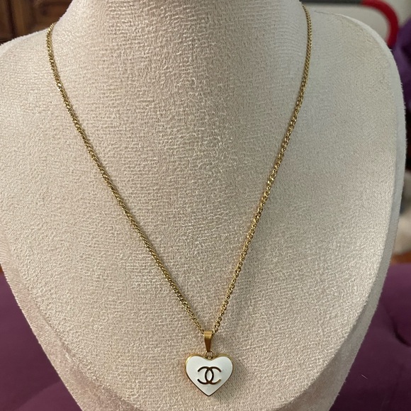 Authentic Repurposed Necklace and Earrings set - Picture 2 of 8